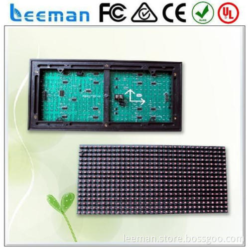 3d led display screen Leeman P7.62 SMD dot matrix full color led module p10